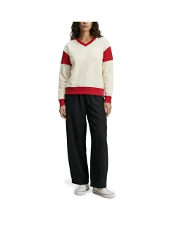 MAGGIE CONTRAST V SWEAT