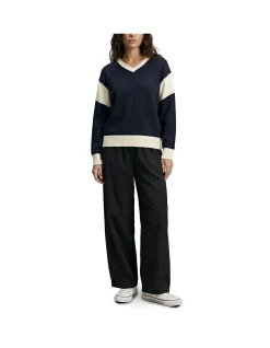 MAGGIE CONTRAST V SWEAT