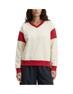 MAGGIE CONTRAST V SWEAT