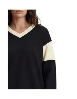 MAGGIE CONTRAST V SWEAT