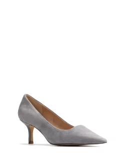 Maine Cement Grey Suede Leather Pump