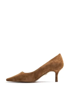 Maine Nutmeg Suede Leather Pump