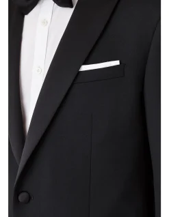 Malik Skinny Satin Lapel Tuxedo Jacket