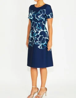 MANDY ONYX SCUBA DRESS