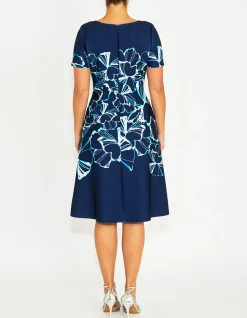 MANDY ONYX SCUBA DRESS