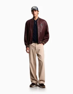 Man's collared short sleeve polo shirt