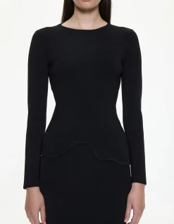 MAPARADITA HIGH NECK LS TOP