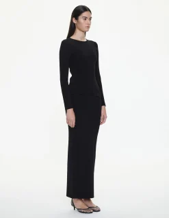 MAPARADITA HIGH NECK LS TOP