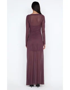 MARABOU L/S MAXI DRESS