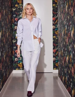 MARCIA O/SIZED SHIRT IN WHITE