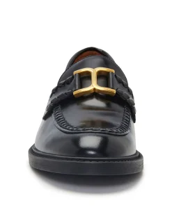 Marcie Loafer With Gold Buckle