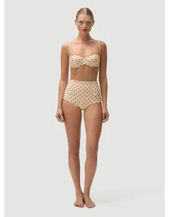 Marco Classic High Waisted Polka Bikini Bottoms