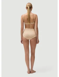 Marco Classic High Waisted Polka Bikini Bottoms