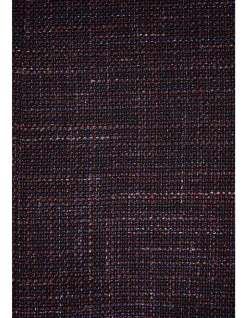 MARCUS BLAZER - WOOL/LINEN IN BURGUNDY WITH TEXTURED SLUB EFFECT