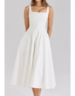 MARIABELLA COTTON MIDI SUNDRESS