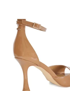 MARIBOU HEELED SANDAL