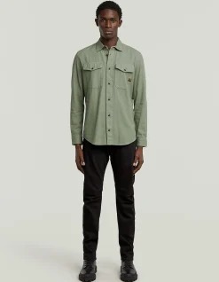 Marine Slim Long Sleeve Shirt