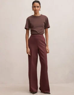 MARISSA PETITE WIDE LEG PANTS