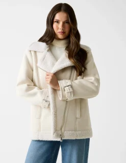 Maristella Faux Shearling Jacket