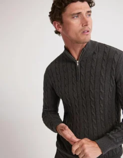 MARLON ZIP NECK CABLE