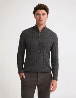 MARLON ZIP NECK CABLE