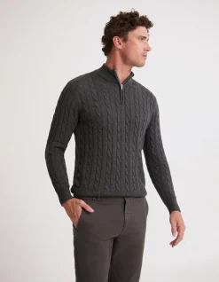 MARLON ZIP NECK CABLE