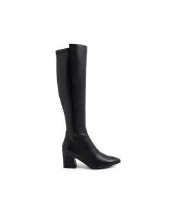 Marny Sleek Block Heel Knee Boots