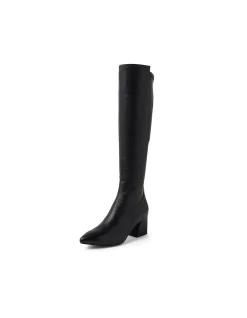 Marny Sleek Block Heel Knee Boots