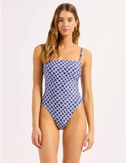 Marseille Square Neck One Piece Swimsuit