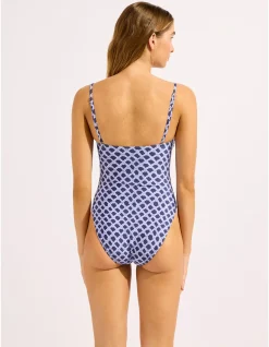 Marseille Square Neck One Piece Swimsuit