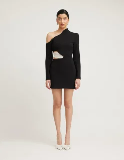 Martina One Shoulder Cut Out Mini Dress