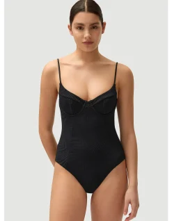 Marty Full Piece Underwired Swimsuit Noir