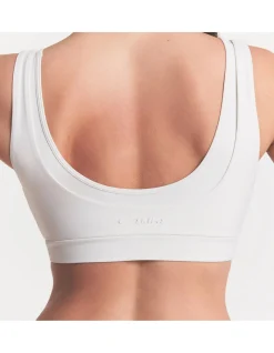 Matte Double Strap Scoop Bra