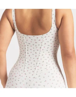 Matte Corset Short One Piece 2