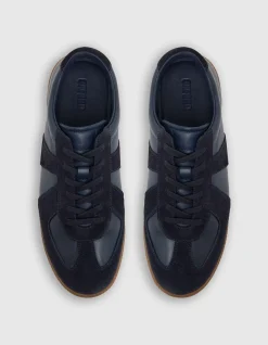 MAX LEATHER/SUEDE TRAINER