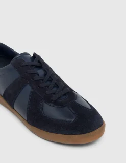 MAX LEATHER/SUEDE TRAINER