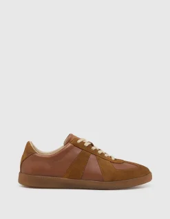 MAX LEATHER/SUEDE TRAINER