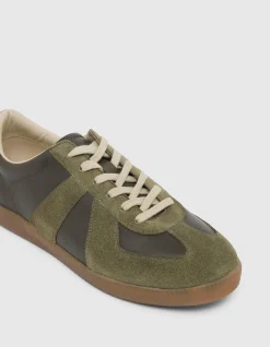 MAX LEATHER/SUEDE TRAINER