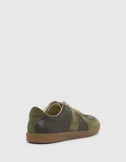 MAX LEATHER/SUEDE TRAINER