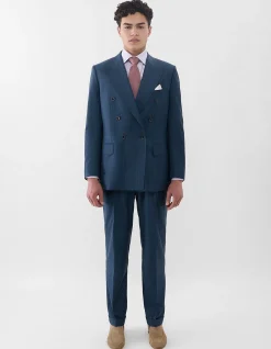 MAYFAIR DOUBLE BREASTED PEAK SUIT