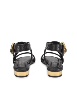 MAYFAIR FLAT WRAP SANDAL