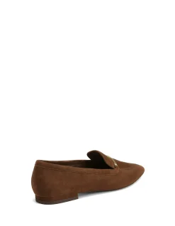 McGraw Chocolate Suede Leather Loafer