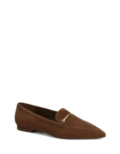 McGraw Chocolate Suede Leather Loafer