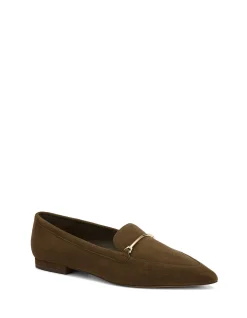McGraw Olive Green Suede Leather Loafer