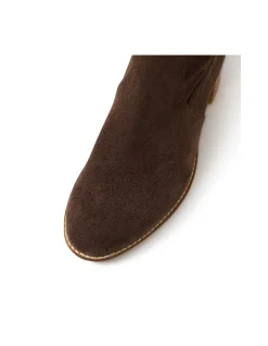 Meadow Stretch Microsuede Block Heel Boots