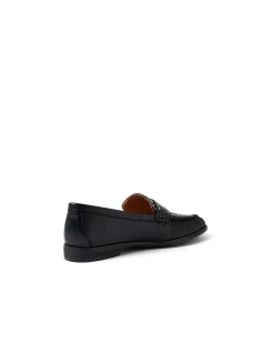 Meepo Studded Penny Loafers