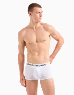 Melange Stretch Cotton Trunk