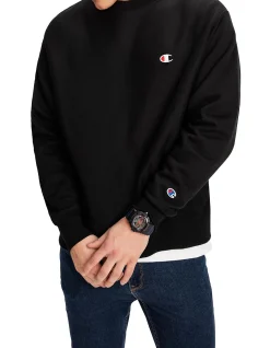MENS CLIFE REVERSE WEAVE CREW SWEATER