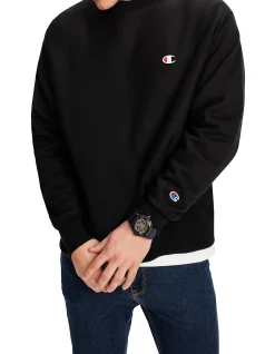 MENS CLIFE REVERSE WEAVE CREW SWEATER