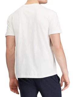 Mens V Neck T Shirt Medium Fit